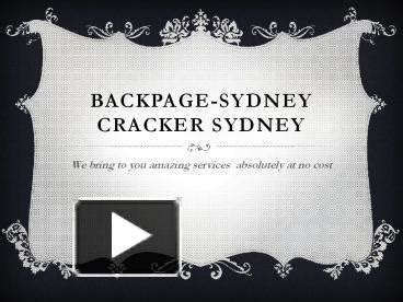 backpage sydney|Backpage Sydney 